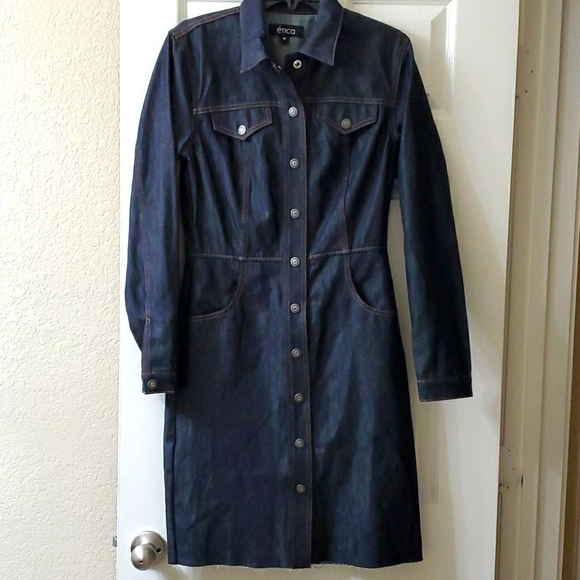 ética denim dresses Jordyn Dress, Size Medium - Picture 1 of 9